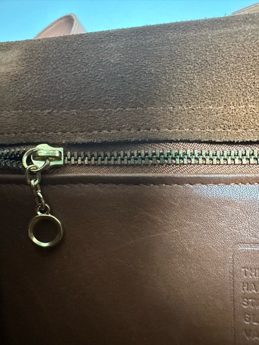 Vintage Coach Leather Willis Satchel in Cognac Brown 9927 - Picture 15 of 16